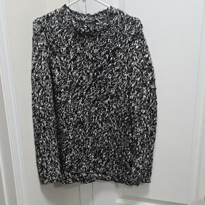 Brunette The Label Monochrome Cowl Sweater